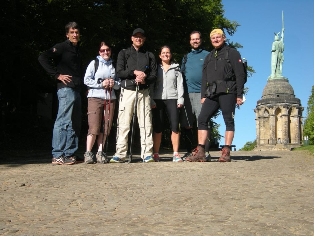 TSCG-Wanderung auf dem Hermannsweg am 5.05.2018